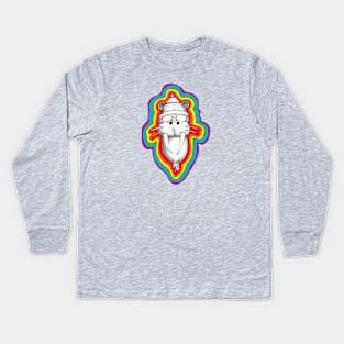 OG Walrus Monkey God Kids Long Sleeve T-Shirt